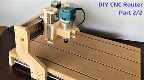 homemade cnc router parts